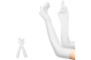 Moicainy long gloves,long gloves for women,gloves fancy dress,long gloves fancy dress,satin gloves,velvet gloves,opera gloves,elbow length gloves