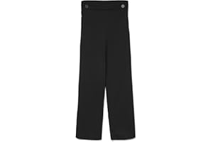 Vero Moda Vmlivanaya Hr Wide Pant Noos spodnie damskie, czarny, L / 30L