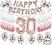 Produktbild JeVenis 38 Stück 30. Geburtstag Dekorationen 30. Geburtstag Party Supplies Erwachsene