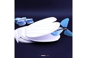 LE PAPILLON MAGIQUE 10 Cartes Papillons Volants + 10 Papillons Magiques Bleus, spécial Annonce Naissance, Fête Prénatale, Anniversaire, Mariage