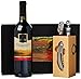 Produktbild Geschenk Set Buche-Block mit Wein-Accessoires und 0,75 l Rotwein