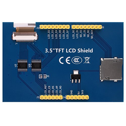 3.5 inch LCD for arduino Kuman UNO R3 TFT Screen with SD Card Socket for Arduino MEGA 2560 Board Module 3.5 zoll LCD Bildschirm SC3A - 5