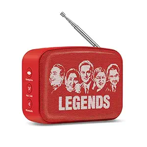 Saregama Carvaan Mini Hindi 2.0- Music Player with Bluetooth/FM/AM/AUX (Sunset Red)