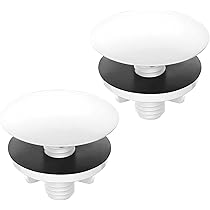 Wjelet 2 Pack Sink Blanking Cap, Kitchen Sink Hole Cover, White