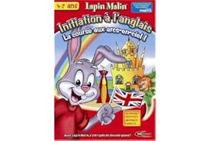 MINDSCAPE Lapin Malin Initiation a l'Anglais : La course aux arcs-en-ciel