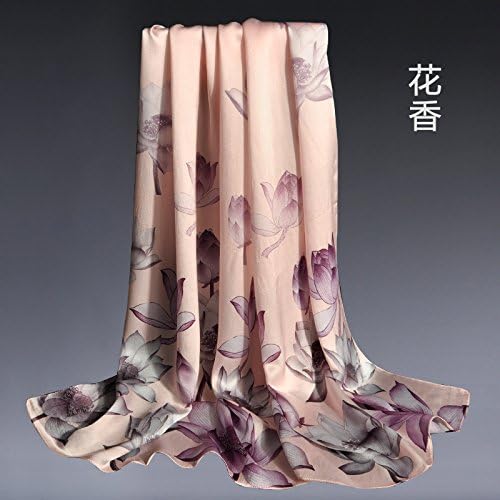 LLZWJ Scarf/shawl/Sunscreen/decoration/Party/prom/Evening party/Silk Scarf/Woman/Silk/Long/Silk/Scarf/Spray/Mulberry Silk/Scarf,P