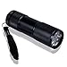 Price comparison product image HQS® UV Ultra Violet Blacklight 9 LED Flashlight Torch Light Black