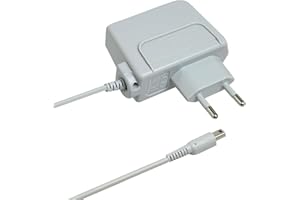 OUPDATE Chargeur pour Nintendo 3DS/ 3DS XL/ 3DS, Adaptateur Chargeur pour Nintendo 2DS/ 2DS XL/DSi/DSi XL, 100-240V Charger Power Adapter Portable pour Console de Jeu, 1.1m