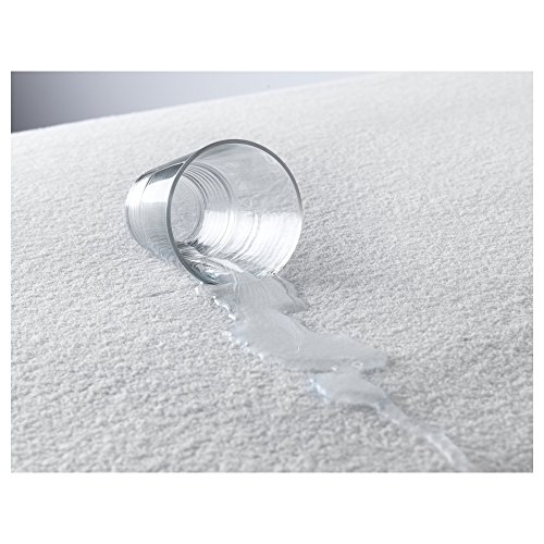 Uniento® Matratzenschoner Wasserdicht Garantie Wasserundurchlässige Matratzenauflage atmungsaktive Kopfkissenschoner in verschiedenen Größen 140x200cm baumwolle Original OEKO-TEX® - 3