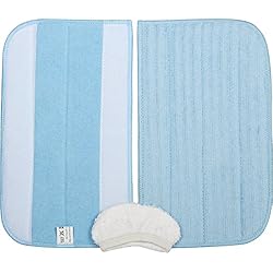Dirt Devil 0319001 Pack de 3 Chiffons pour Nettoyeur Vapeur M319 Microfibre
