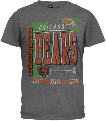 Chicago Bears - Touchdown Soft T-Shirt Grey Medium