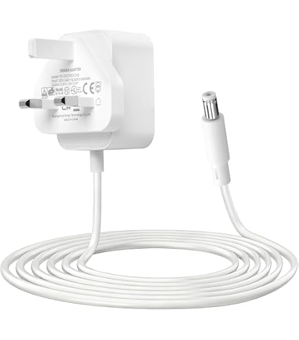 Chargeur Secteur 5V Compatible BURNNOVE Babyphone 3.5" – Adaptateur Fiable Pour Moniteur Et Caméra Vidéo Bébé
