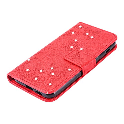 Samsung Galaxy A3 2017 HÃ¼lle, Samsung Galaxy A3 2017 SchutzhÃ¼lle Leder HÃ¼lle,Alfort Bling Glitzer Glitter PrÃ¤gung Flip Wallet LederhÃ¼lle Fashion Design Premium PU Leder Hohe QualitÃ¤t Tasche Case Cover Kasten Abdeckung Wallet fÃ¼r Samsung Galaxy A3 2017 / A320 4.7