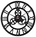 Produktbild Modern/Zeitgenössisch Unterhosen Retro Büro/Angelegenheiten Eisen rund innen/außen, AA Wanduhr
