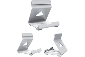 JOYSOG Halterung für Sony PS-Portal, Steam-Deck, ROG Ally Gaming-Handheld, rutschfester Schreibtisch-Spielständer/Desktop-Halterung, Spielzubehör (weiß)