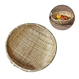 FÁCIL DE LIMPIAR: simplemente lave con agua tibia jabonosa y un paño húmedo para restaurar el acabado brillante original de fibra de bambú y el impresionante color púrpura de exterior. Esta cubierta de comida hecha a mano no es apta para lavavajillas.
