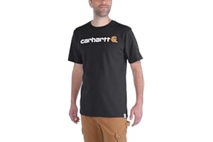 Carhartt Men's Core Logo T-Shirt S/S Work Utility T-Shirt (Pack of 1)