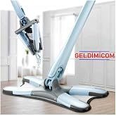 X Mop Kendinde Sıkmalı 1 Adet Yedek Bezli Xmop Pratik Paspas Yer Duvar Sil