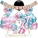 Produktbild EEIEER Gender Reveal Party Supplies and Baby Shower Party Boy or Girl Set (64 Stück) - einschließlich 36" Reveal Ballon, Rosa Blaue und Schwarz Konfetti Ballons, Banner, Foto Requisiten