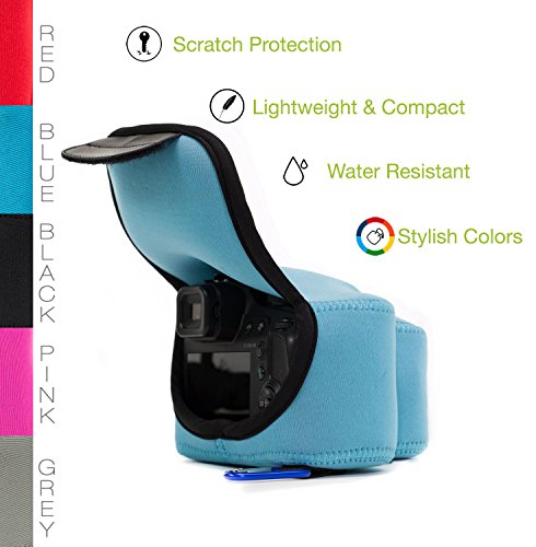 MegaGear MG848 tui avec Mousqueton en N opr ne pour Appareil photo Nikon Coolpix B700 Bleu reviews MegaGear MG848 tui avec Mousqueton en N opr ne pour Appareil photo Nikon Coolpix B700 Bleu