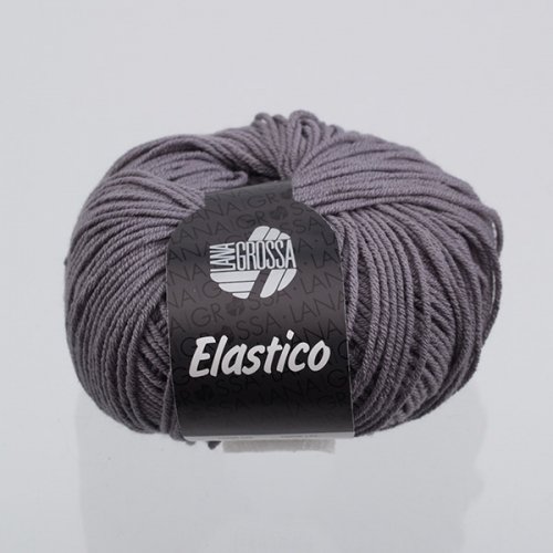 Lana Grossa Wolle Elastico 101 Grau