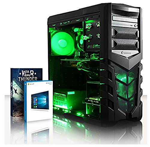 Vibox VBX-PC-15549 Hypersonic 17 Gaming Desktop-PC (AMD A Series 860K, 8GB RAM, 1TB HDD, NVIDIA Geforce GTX 960, Win 10 Home) grün - 5