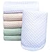 Sinland Microfibre Waffle Weave Dish Cloths Kitchen Cloth Washcloths Facial Cloths 33x33cm Pack of 6 Assorted Color