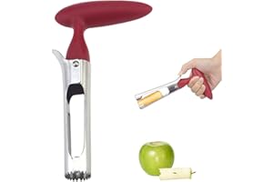 MALOUSUN Apfelkernausstecher,Apfelentkerner Edelstahl,Apfelentkerner Apfelausstecher,Apfelstecher,Apfel Ausstechen,Entkerner Apfel,Premium Apfelentkerne,Apfelkernentferner,Aushöhler Tool,Fruchtentkerner