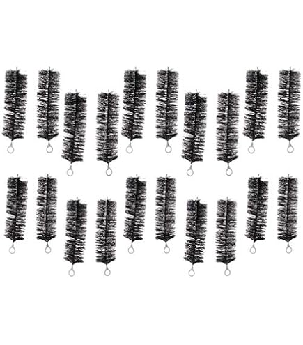 Wiltec Lot de 24x Brosse filtrante Black Brush - 30 x 15 cm - en Polypropylène - Filtration et Élimination de Particules, Noires - pour Bassins et Étangs Koi Jardin Wiltec Lot de 24x Brosse filtrante Black Brush - 30 x 15 cm - en Polypropylène - Filtration et Élimination de Particules, Noires - pour Bassins et Étangs Koi Jardin