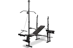 Nova – Banc de musculation multifonctionnel, pliable et réglable