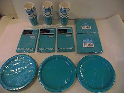 Teal Tableware Pack for 40 Guests
