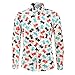 Produktbild R-Cors Herren 3D Druck Lustige Grafik T-Shirt Sommer Casual Kurzarm Shirt Crew Tees Hoodie Gedruckt Kapuzenpullover Langarm Sweatshirt
