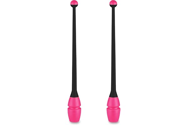 Massues de Gymnastique Rythmique Encastrables bi Matières Indigo 36 cm