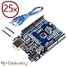 Produktbild AZDelivery  25 x UNO R3 mit USB-Kabel, 100% Arduino kompatibel mit gratis eBook!