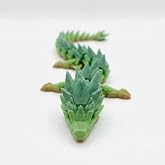 3D Baskı Hareketli Eklemli Ejderha Fig&uuml;r&uuml; (15 cm) - Stres Giderici Fidget Oyuncak - Masa&uuml;st&uuml; Dekorasyon ve Koleksiyon Fig&uuml;r&uuml; 