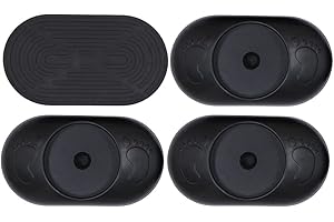 ERTZINLA 4 Pack Baby Gate Wall Protector, Protect Walls & Doorways for Pet & Dog Gates, Pressure Mounted on Stair Gate, No Screw Need