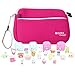 Price comparison product image Hot Pink Neoprene Case Cover with Front Storage Pocket for the Shopkins S5 Mega Pack - by DURAGADGET