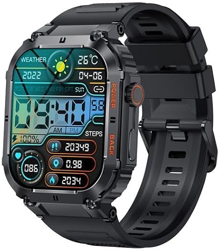 BezosMax K62 Smart Watches for Women Men, 1.43
