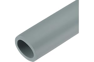 QUARKZMAN 2Pcs Tuyau Isolation Tube en Mousse Manchon Isolant pour Tuyau 28mm(1 1/8") ID 35mm OD 20" Conservation de la Chaleur pour Support de Poignée, Gris