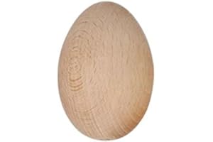 Teemando® Stopfei aus Holz, als Fingerhut, Fingerschutz zum Sopfen von Löchern in der Kleidung