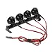 Produktbild MagiDeal LED-Lampe Dachleuchte Suchlicht Für 1:10 HSP Auto Modell RC4WD Axial D90 SCX10  Rc Modellbau  RC Ferngesteuerte Autos
