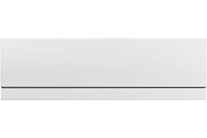 AQUARISS White Acrylic Front Bath Panel - 1800mm