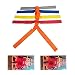 Produktbild Rücken Board Träger, risingmed Spineboard/Rückwand Kits 10 Point Ruhigstellung Träger Rücken Platte Dedicated Gurte Rückseite Farbe spinale Fixierung der Wirbelsäule Board Rücken Board One Piece –-Universal-Notfall wiederverwendbar Rescue leicht