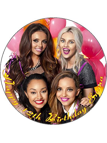 Preisvergleich Produktbild 7.5 Little Mix Edible Icing Birthday Cake Topper by CakeThat
