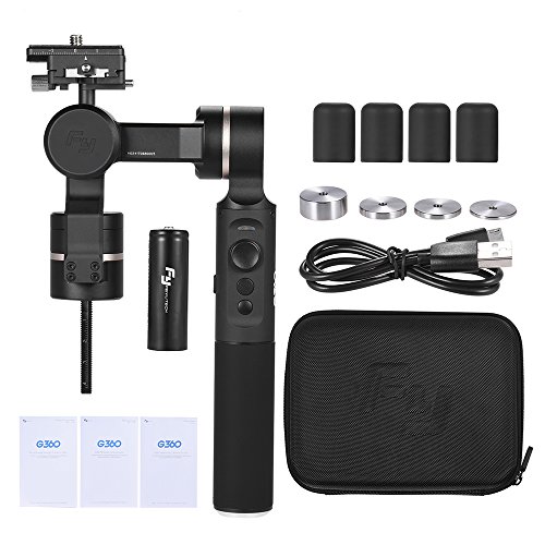 FeiyuTech G360 Cam  ra Panoramique Cardan pour RICOH THETA SC pour INSTA360 NANO pour Samsung Gear 360 pour NIKON KeyMission pour Gopro pour Sony FDR-X3000 pour Mijia de romaric pour Kodak Pixpro etc