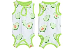 BKEPDY Katzenbody nach OP Erholungsanzug Kleidung Polyester Recovery Kastration Spay Entwöhnung Leckschutz Suit für Katze Bauchwunden oder Hautkrankheiten Soft Home Indoor Pet Kleidung