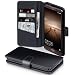 Produktbild Mate 9 Case, Terrapin [ECHT LEDER] Brieftasche Case Hülle mit Kartenfächer und Bargeld für Huawei Mate 9 Hülle Schwarz