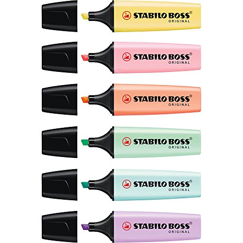confronta il prezzo Stabilo Boss Original Pastel Evidenziatore - Astuccio da 6 miglior prezzo