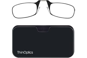 ThinOptics Gafas De Lectura Estuche Compacto Universal - Unisexo Hombres Mujeres - Gafas De Lectura Compactas Y Livianas Con Tecnología Flex-fit