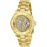 Invicta Angel Damen-Armbanduhr Armband Edelstahl Gold Schweizer Quarz 26293